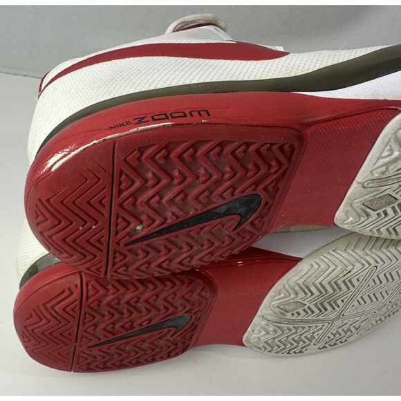 Nike ZOOM VAPOR 9.5 Tour Men's Tennis Shoes White University Red Size 11.5 *Flaw - Picture 10 of 16
